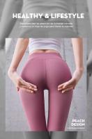 Pantalones de yoga de cintura alta para mujer, transpirables, elásticos, minutos que moldean y adelgazan - details 2
