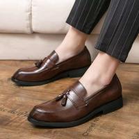 2025 zapatos de vestir de los hombres del estilo de la moda de los productos más vendidos, zapatos puntiagudos de cuero del banquete de boda - details 8