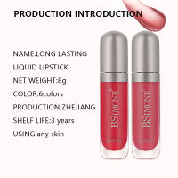 Esmalte de labios mate mate, hidratante e hidratante durante mucho tiempo sin decolorarse, esmalte de labios blanqueador - details 4