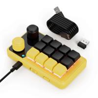 Programming ro Custom Knob Keyboard RGB 3 Key Copy Paste  Button  Gaming Keypad nical Hotswap ropad - details 5