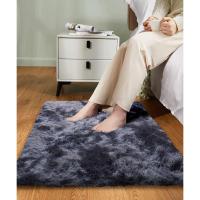 Alfombra Salon Grandes Shaggy Antideslizante Super Suave Pelo Largo Fluffy Alfombra Adecuado para la Decoración de Salas de Estar y Dormitorios (160 x 200 cm, Gris Blanco) - details 39