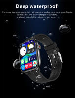 North Edge qx9 Health Check SMART Watch presión arterial, oxígeno en sangre, frecuencia cardíaca temperatura menstrual Bluetooth llamada SOS Weather Forecast Men Watch Women 's Watch compatible con Ios Android - details 12