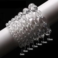Pulsera de cristal blanco natural para mujeres y hombres Joyería de amuleto de buena suerte hecha a mano - details 0