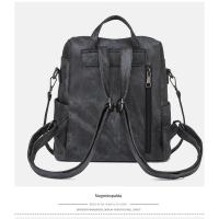 Mochila Antirrobo Impermeable para Mujer, bolso de Cuero PU, Hombro informal, Gran para Viaje, Trabajo y Escuela - details 5