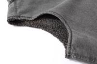 Chaleco de trabajo de algodón de pato con forro sherpa para hombre, chaqueta de lana táctica sin mangas de caza de lona simulada lavada vintage, chalecos de invierno - details 9