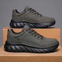 Zapatillas de deporte de otoño e invierno para hombre, zapatos informales con plataforma ligera, zapatos deportivos impermeables de talla grande 38-48, calzado para hombre - details 1