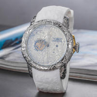 Invicta-reloj con correa de acero para hombre, cronógrafo de silicona, esfera grande - details 1