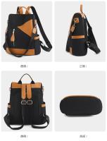 Mochila De diseño antirrobo para mujer, bolso de tela de nailon de alta calidad, elegante - details 22