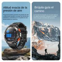 Reloj inteligente con GPS y pantalla AMOLED para hombre, resistente al agua hasta 30 metros, presión del aire, brújula y altitud - details 3