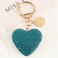 Llavero En Forma De Corazón Con Colgante Para Llaves De Coche Anillo Abierto Para Bolsa Moda Accesorio De Decoración Para Mujer - details 5