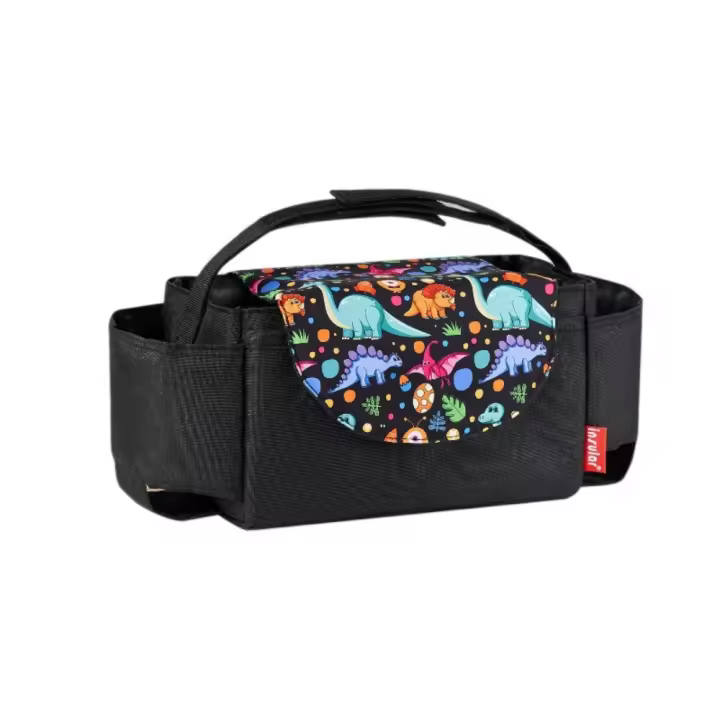 Bolsa organizadora multifuncional para cochecito, Bolsa de mamá de gran capacidad, Bolsa de almacenamiento para cochecito, portabotellas, Bolsa de pañales, Bolsa de almacenamiento para cochecito - 1