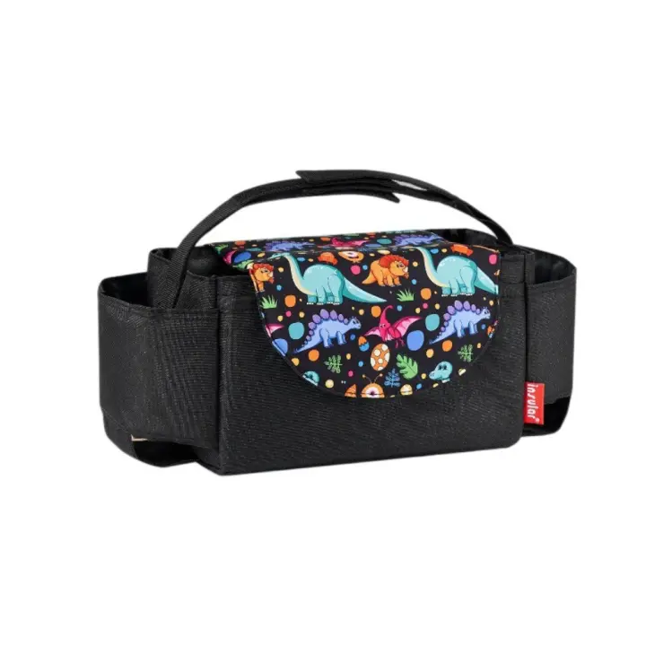 Bolsa organizadora multifuncional para cochecito, Bolsa de mamá de gran capacidad, Bolsa de almacenamiento para cochecito, portabotellas, Bolsa de pañales, Bolsa de almacenamiento para cochecito - 1