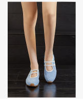 Zapatos Mary Jane de cuero con aumento de altura interior de 2,5 cm, nuevos zapatos de entrenamiento alemanes de suela plana, zapatos versátiles de mujer con boca baja. - details 14