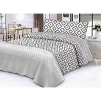 Juego de sábana,juego para cama 135cm,set de 3 Piezas, 1 encimera , 1 sábana bajera ajustable, 1 fundas de almohada, 100% poliéster, transpirable.CXJF - details 1