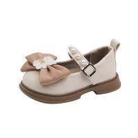 Zapatos de princesa para niña de 1 a 6 años, zapatos de cuero pequeños con lazo, zapatos de suela suave para niños pequeños - details 15