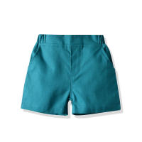 Ropa de verano para niños, camisas de manga corta estampadas, camisetas para bebés, conjunto informal de tres piezas, festival del Agua con salpicaduras - details 2