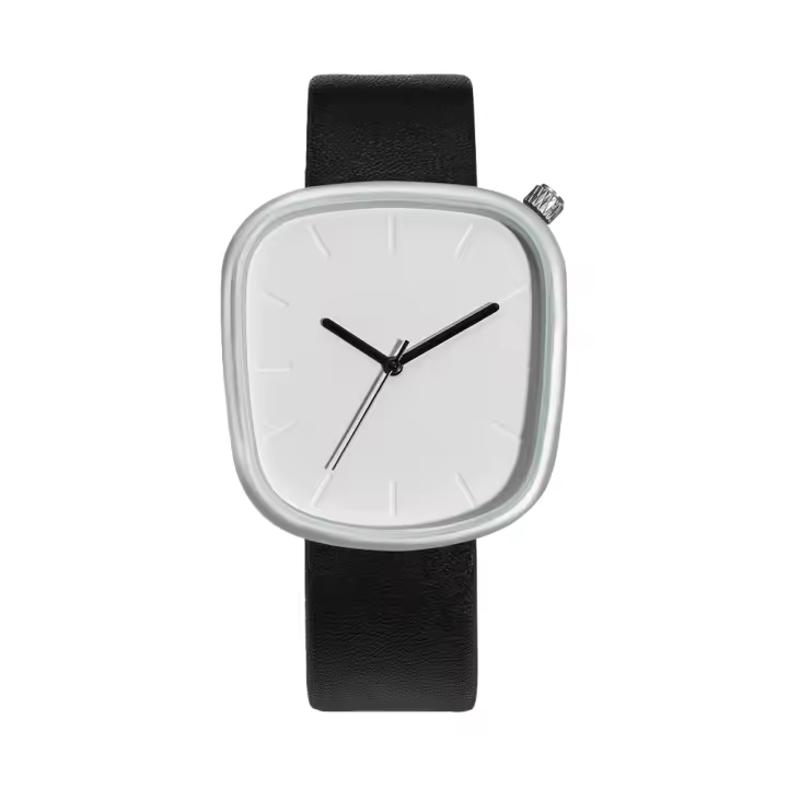 Reloj cuadrado versátil para hombre y mujer. - 1