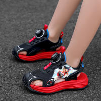 Zapatos para niños, sandalias, novedad de verano, zapatos de playa con cabeza de bolso transpirable para niños, zapatillas de deporte - details 3
