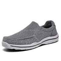 Nuevos zapatos funcionales de lona de alta calidad, zapatillas informales sin cordones de talla grande 47 para hombre, mocasines, zapatos clásicos para correr en la ciudad, marca - details 1