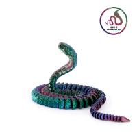 Figuras de serpiente, juguete de escritorio para niños, estampado 3D, habitación de dragón, adorno de escritorio, accesorios de oficina - details 3