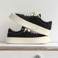 Nuevos zapatos con plataforma elevadora para hombre, diseño informal y grueso, suela de goma blanca, calzado deportivo de lona a la moda para hombre, Wenzhou 44 - details 11