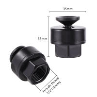 Boquilla de riego de refracción ajustable de 360 °, rociadores de riego de rosca hembra de 1/2 ", 2 piezas, para jardín y huerto - details 1
