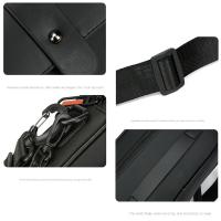 Mochila cruzada para hombre, bolsa de almacenamiento de viaje informal para senderismo, bolso cuadrado pequeño de un solo hombro para deportes al aire libre - details 5