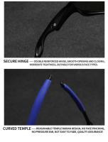 Gafas de Sol Polarizadas para Pesca al Aire Libre Gafas para Ciclismo de Montaña para Hombres y Mujeres Gafas de Bicicleta de Carretera UV400 - details 9