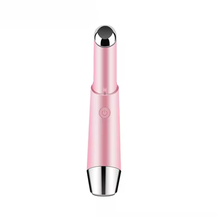 Herramienta de Belleza para los Ojos Introductor de Vibración Masaje Calor Luz Color - 1