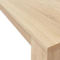 Mesa de Comedor Extensible Diseño Rectangular Danna Acabado en Blanco Artik y Roble Canadian - details 13