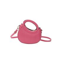 Bolsos de Hombro para Mujeres Diseño de Axila, Bolsos Plisados de Silla de Montar, Bolsos de Cruz de Color Sólido - details 3