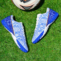 Zapatos de fútbol al aire libre para hombres y mujeres, botas de fútbol de césped de entrenamiento de caña baja. - details 2