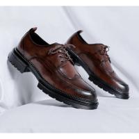 Nueva Moda De Los Hombres De La Boda Del Novio Zapatos De Cuero Vestido De Negocios De Los Hombres Zapatos De Cuero Casual - details 11