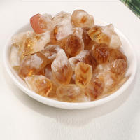 Cristales naturales brasileños de cuarzo, piedras curativas de citrino, colección de muestras, decoración del hogar, 100g - details 3