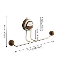 Estante de almacenamiento con ventosa sin perforar, ganchos para puerta, organizador de Scrunchie, estante de almacenamiento para colgar en la pared, soporte de carga fuerte multifuncional - details 0