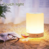 Luz Nocturna táctil Led recargable, lámpara de mesita de noche de enfermería, pequeña e innovadora, 6 colores, ajustable - details 3