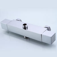 Cncest Sistema de Ducha de Alta Calidad Mezclador Térmico con Doble Cabeza Grifo de Acero Inoxidable - details 13