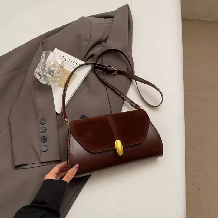 Bolso Cruzo de Hombre Mate de Lujo 2025 Estilo Versátil y Elegant - 1