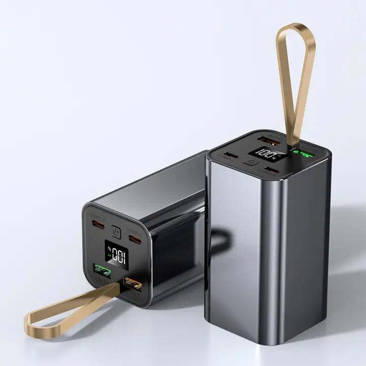 Power Bank de 20000 mAh de Litio Polímero Carga Rápida de Varios Dispositivos - 1