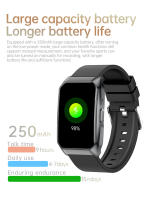 2025 Nuevo T69 Smartwatch Asistente de voz SOS Bluetooth Llamada Detección de frecuencia cardíaca Linterna Modo deportivo Compatible con Android IOS Smartwatch - details 22