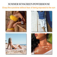 Protector solar blanqueador protección UV protector solar antioxidante crema aislante ligera adecuada para todo tipo de cosméticos para la piel - details 1