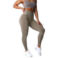 Leggings de gimnasio sin costuras NVGTN Spandex Contour 2.0 para mujeres suaves para entrenamiento fitness pantalones de yoga de cintura alta - details 21