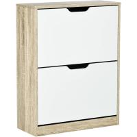 Mueble Zapatero Moderno de 2 Cajones Ajustables Estilo Armario para 8 Pares de Zapatos - details 8