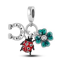 LAZA-Colgante de Plata de Ley 925 con forma de Animal, accesorio Original para pulsera, collar, perro, gato, abeja, tortuga - details 46