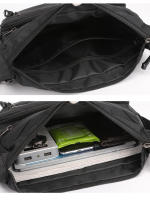 Bandera impermeable de gran capacidad con múltiples bolsillos, ideal para negocios, oficina, viajes, senderismo y escuela - details 7