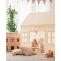 campaña Interior para niños Tipo Tipi con Manta Acolchada, Cadena de Luces y Bolsa de Almacenamiento, Tienda de Lona para niños, casa de Juegos para Interior y Exterior - details 5