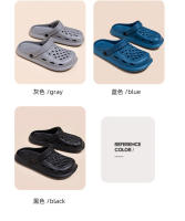 Zapatos de playa para hombre y mujer, calzado con agujeros, para jardín, novedad de verano, 2024 - details 5