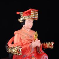 La familia Bixia Yuanjun Vision Buddha presenta a la abuela Monte Taishan antigua madre diosa - details 7
