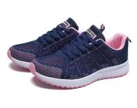 Zapatillas de mujer sual, vulcanizadas de malla plana transpirable, gimnasio, blanco, 2024 - details 11
