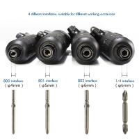 Llave de Destornillador Eléctrico con Adaptador Mejorada 1/4 Interfaz Ajustable Torque Power Screwdriver Botón de Pistola de Destornillador - details 2